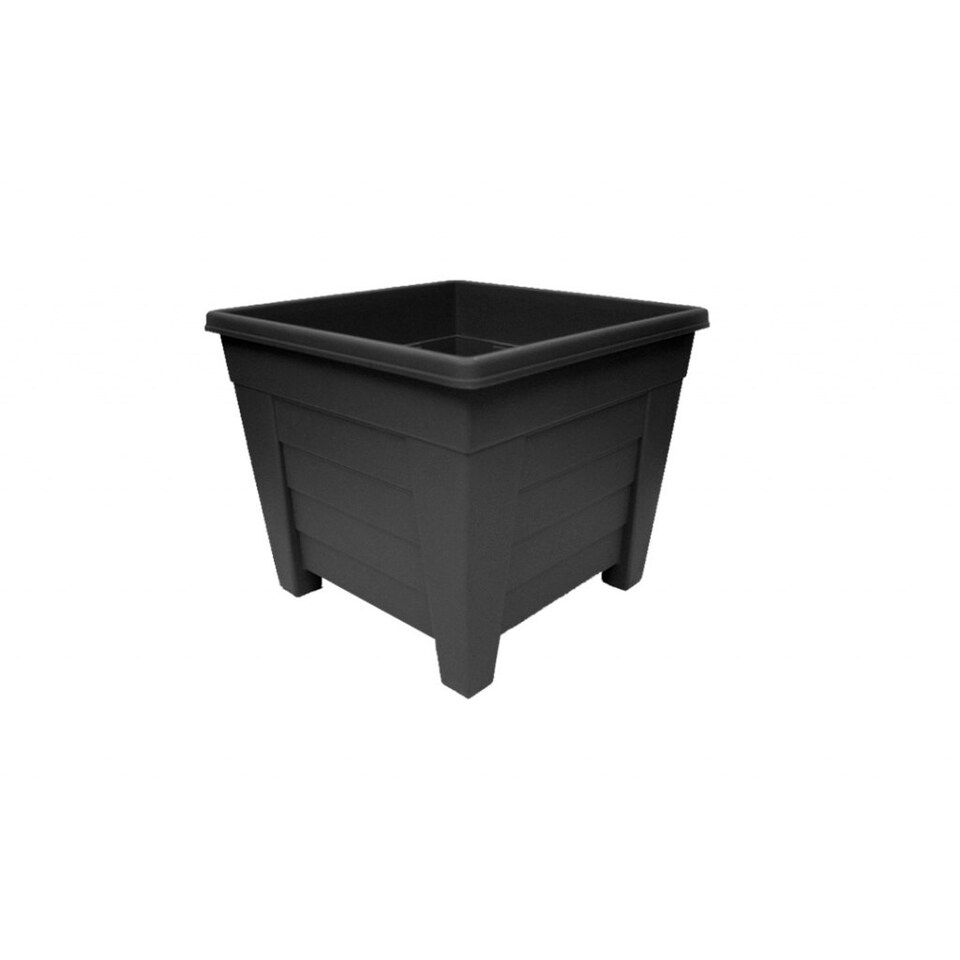image 1 of Grosvenor Square Planter - Ebony - 27cm