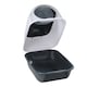 image 3 of Living and Home Cat Toilet Detachable Cat Litter Box | Grey