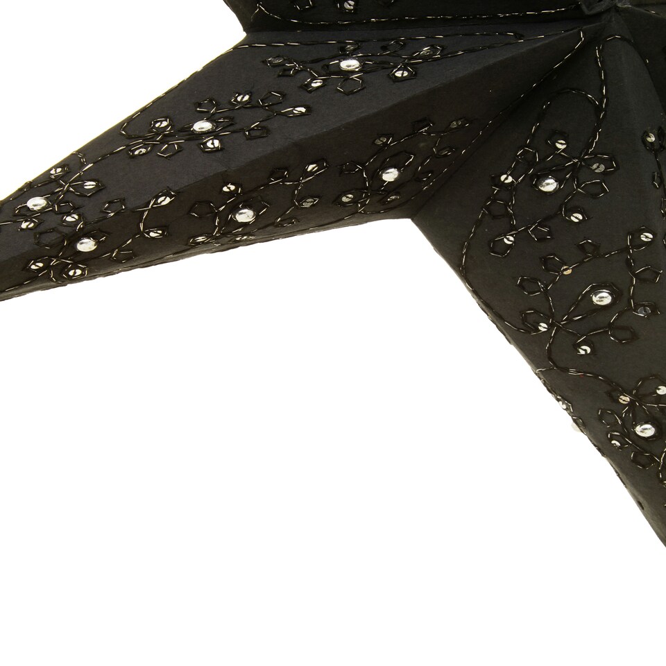 image 1 of Interiors by Premier 5 Point Black Paper Star