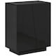 image 1 of HOMCOM High Gloss Storage Cabinet for Bedroom Living Room Dining Room Black