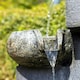 image 5 of Primrose Tavira Tiered Bowls Stone Effect Water Feature With LEDs Grey 66cm