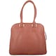 image 5 of London Leathergoods Womens Large Premium Soft Leather Travel / Work Hand Bag / Shoulder Bag | Brown | Tan