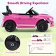 image 6 of COSTWAY Kids Car Licensed Ford Mustang Shelby GT500 Pink