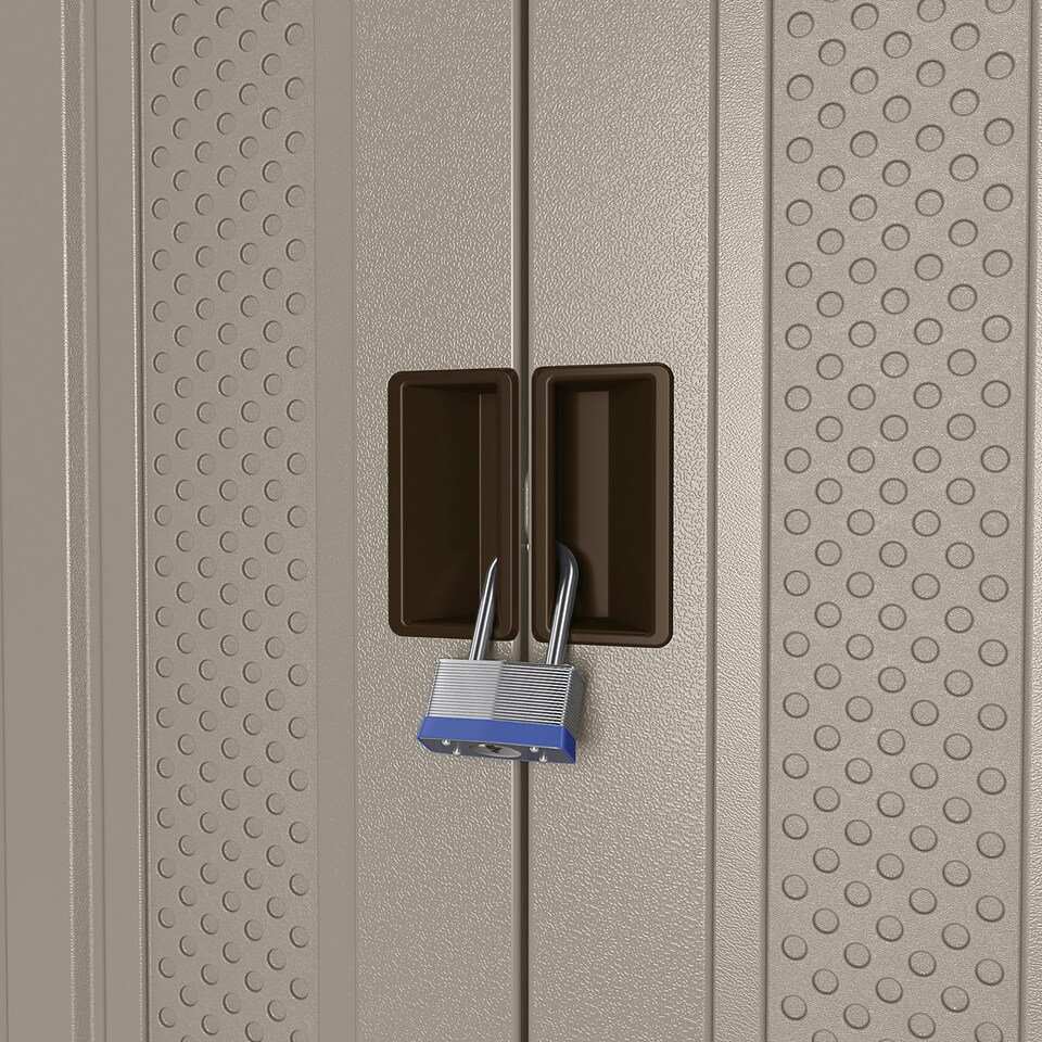 image 1 of Suncast Haven Base Storage Cabinet | Grey