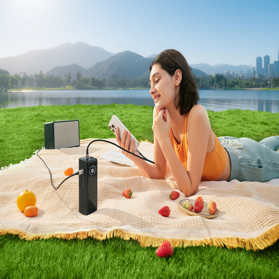 image 1 of EcoFlow Rapid 25K power bank - black