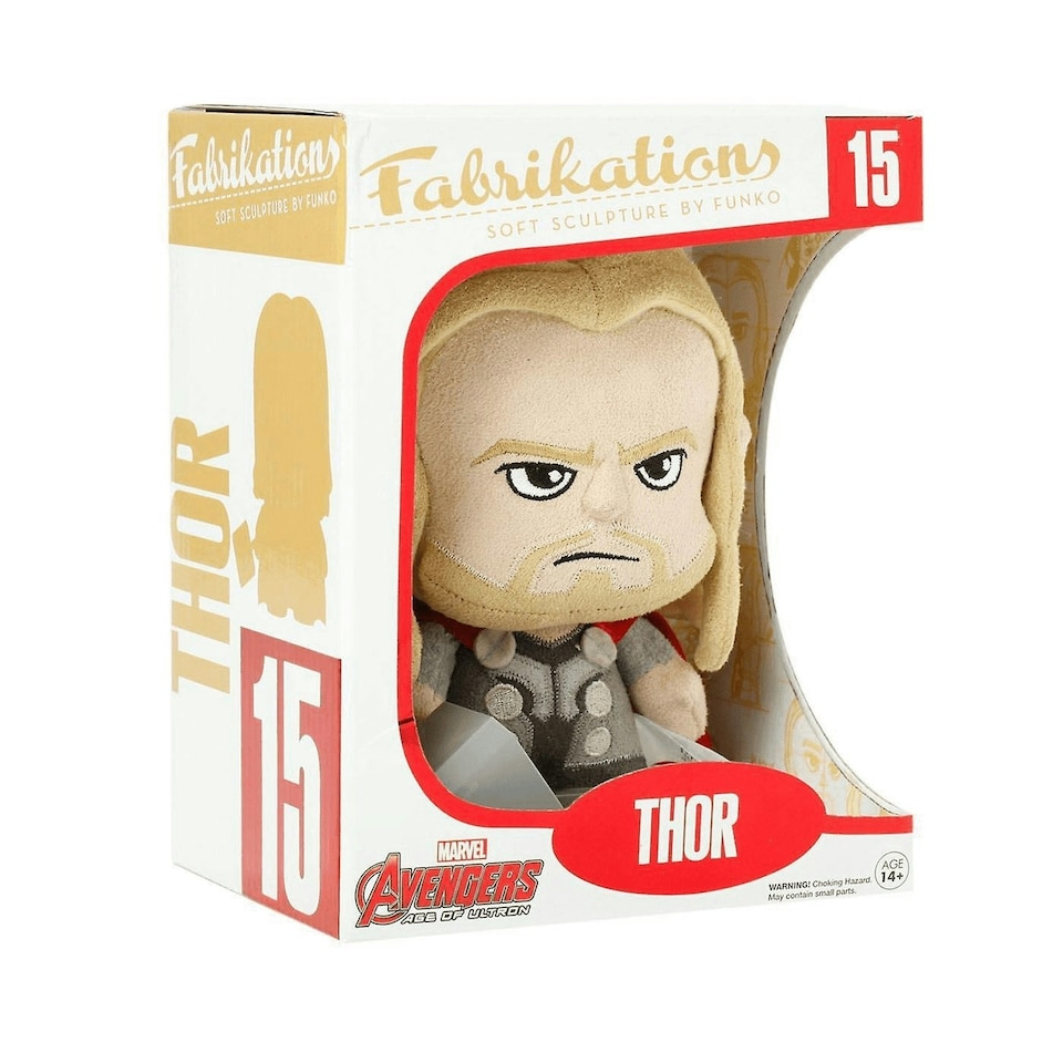 image 1 of Funko Fabrikations Avengers Age Of Ultron Thor Character Plush Toy - Cream/Grey/Red - One Size