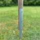 image 7 of Metal Log Roll Stakes for Lawn Garden Border Edging (Pack of 10)