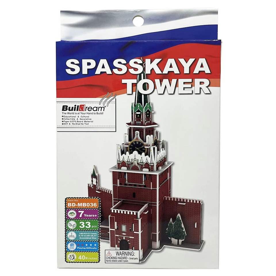 Spasskaya Tower 3D Puzzle BD-MB036 DE