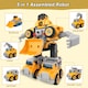 image 2 of Pack of 5 DIY Digger Trucks – Transform into 1 Big Robot!