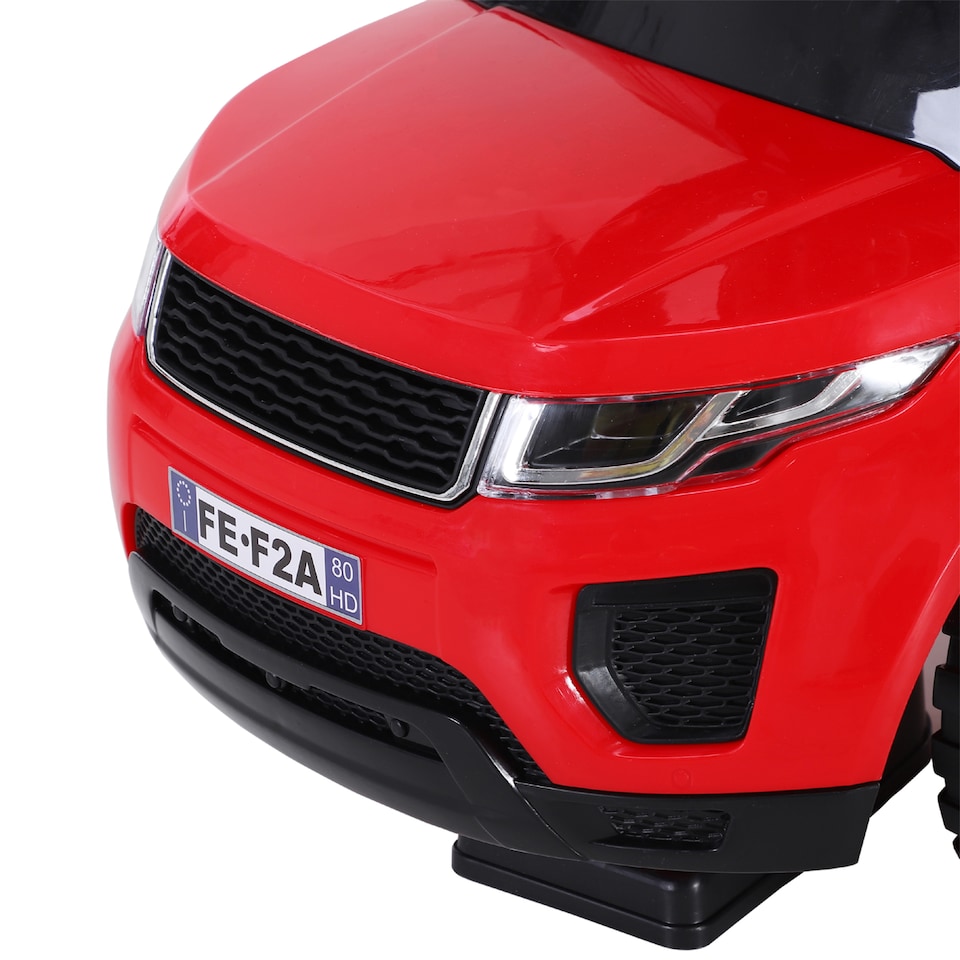 image 1 of HOMCOM 3-in-1 Ride On Car Foot To Floor Slider Toddler with Horn Steering Wheel NO POWER Manual Under Seat Storage Safe Design for 1-3 Year Old Red