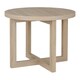 image 3 of Cambourne Stowaway Dining Set - Sonoma Oak Effect Veneer/Brown Linen Fleck Brown