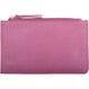 image 1 of Genuine Soft Leather RFID Protected Money Credit Card Holder Purse Pink | Pink/Blush