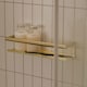 image 2 of COSMIC Bathroom Shelf, Organizer, Glass Wiper, Gold, Architect S+ Collection