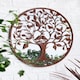 image 1 of Tree of Love Round Mirror N/A