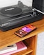 image 4 of Oakcastle TT200 Record Player | Built in Speakers 20W | 33/45/78 RPM | Separate Bookshelf Speakers 50W