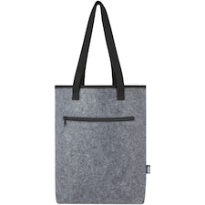 Felta Recycled Polyester 12L Cooler Tote Bag - Medium Grey - One Size