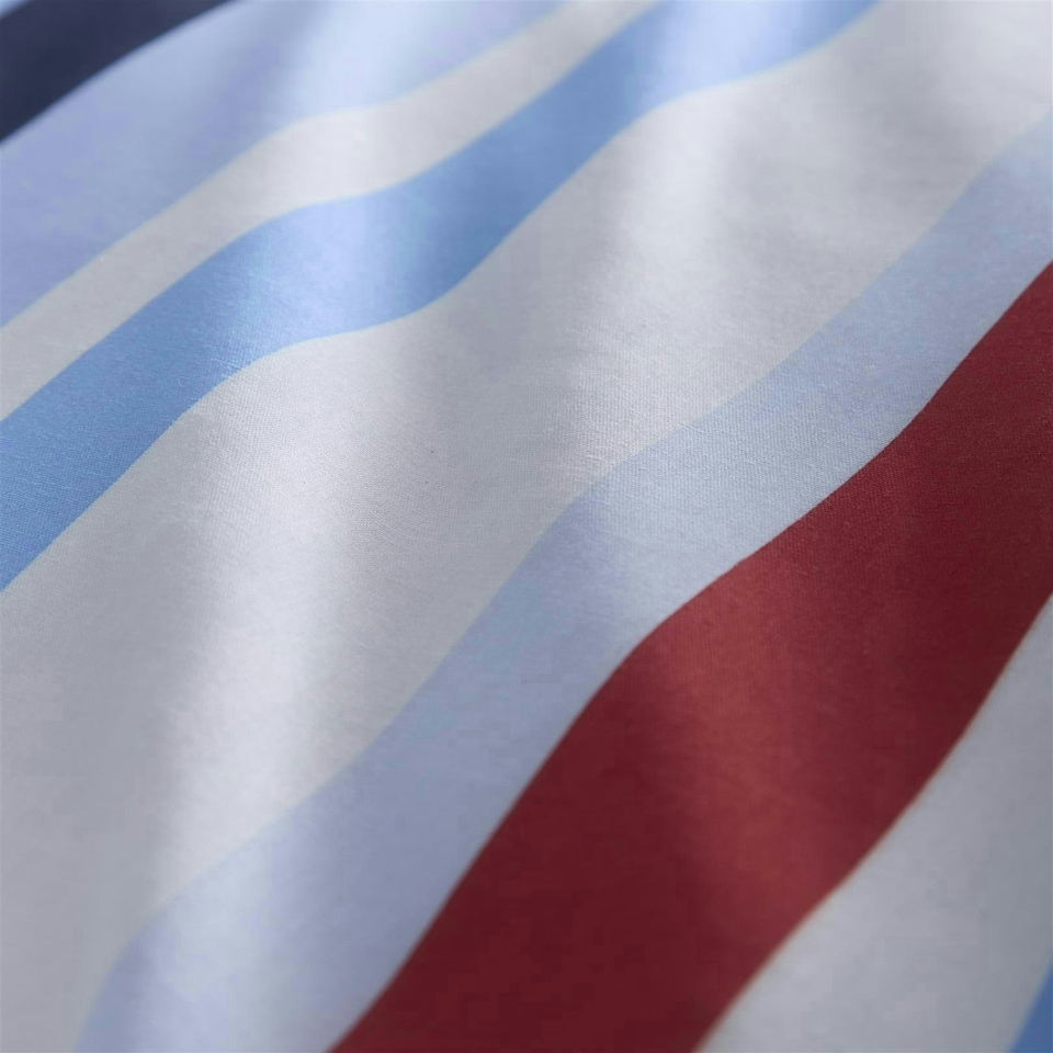 image 1 of Simply Stripes Duvet Cover Set - King - Blue