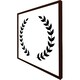 image 2 of Olive branches (Picture Frame) Black | S