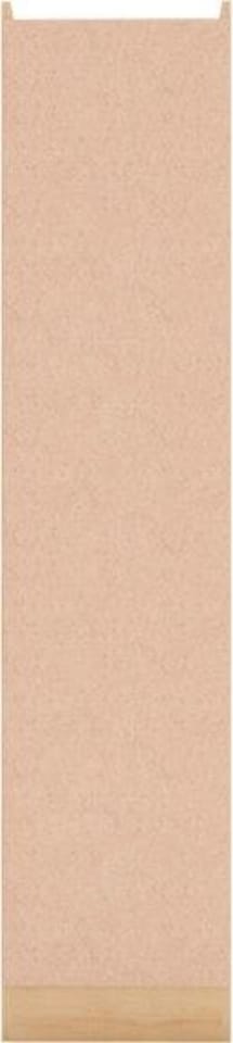 image 1 of Nevada 1 Door 1 Drawer Wardrobe | Brown | Sonoma Oak