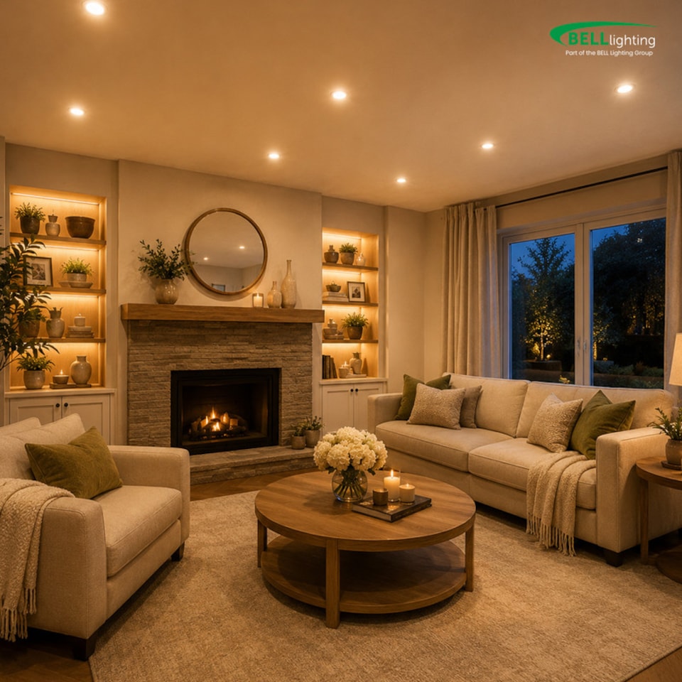 image 1 of BELL Lighting GU10 LED Spotlight 4.4W Warm White 2700K Energy Saving Light Bulbs