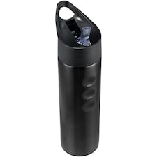 Bullet Trixie Stainless Sports Bottle - Solid Black - 26.5 x 7.3 cm