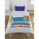 image 1 of Periodic Table Duvet Cover Set - White/Blue/Purple - Single White | Single