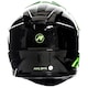 image 4 of AWEBlast BMX/Downhill/Full Face/Enduro Bike Helmet Black Green Medium 58-60cm | Black | Green
