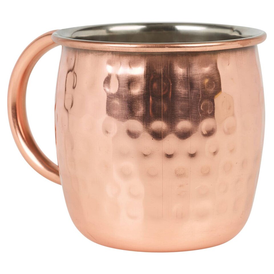 image 1 of 500ml Copper Moscow Mule Cocktail Mugs | Brown | 2