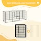 image 5 of PawHut 8 Panels Heavy Duty Puppy Play Pen for Large, Medium Dogs 100Hcm