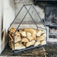 image 6 of House Log Holder | Black