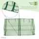 image 5 of Oypla Steeple Growhouse Garden Plant Greenhouse with Plastic Mesh Cover - 180x90x90cm