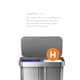 image 3 of Simplehuman 35L Code H Bin Liners, 50% Recycled Custom Fit Bin Bags, Pack of 100 | White | Code H | Code H | 5