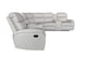 image 4 of Ravello Recline 5 Seater in Grey or Cream | Silver | One Size