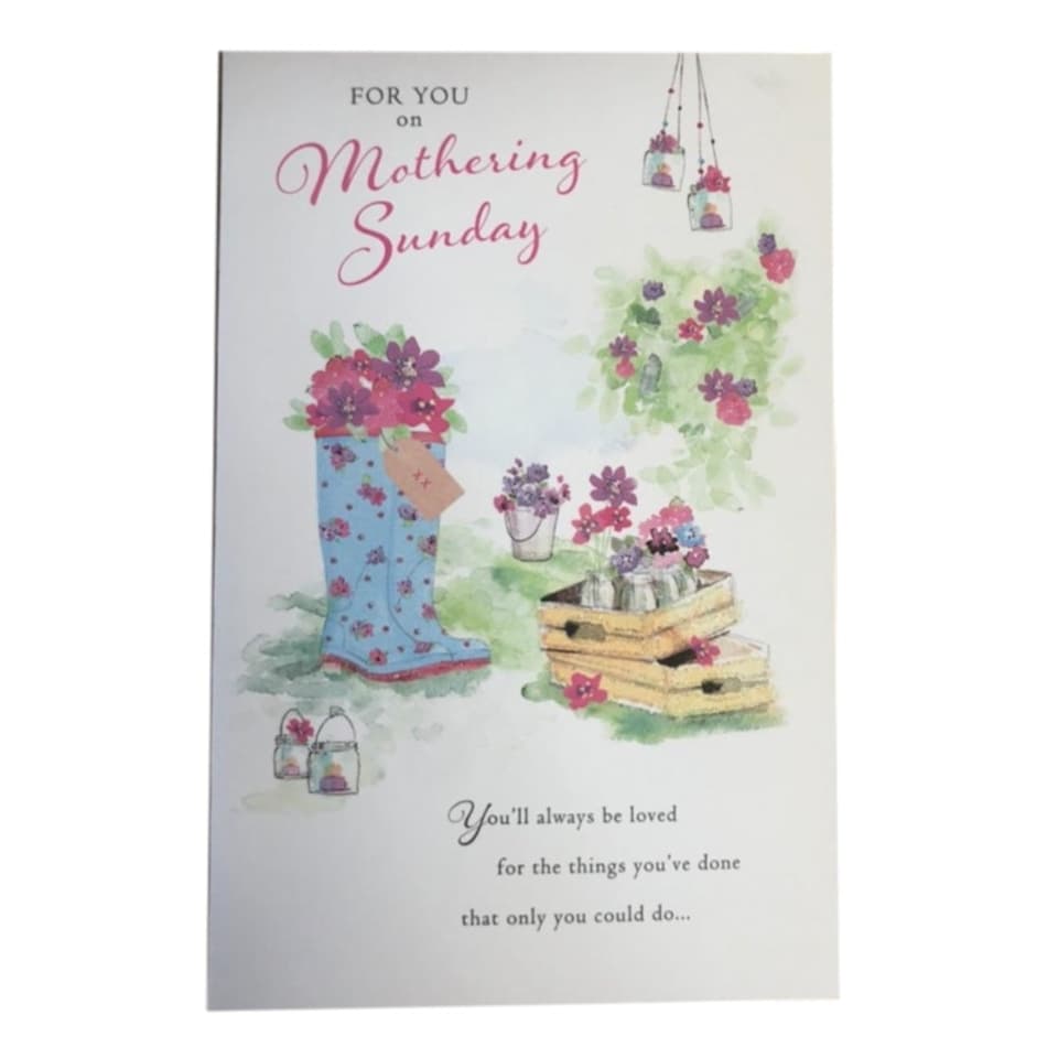 image 1 of Mother's Day Card For You On Mothering Sunday