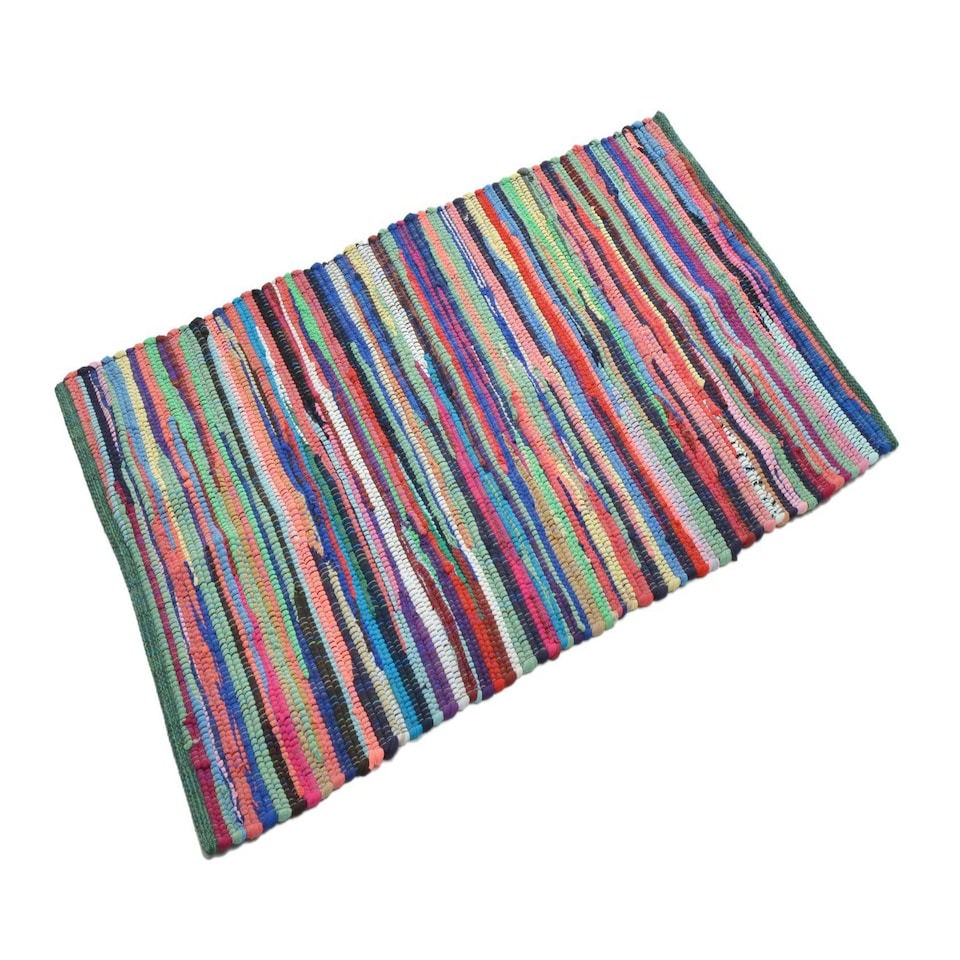 image 1 of Chindi Rag Rug - 70 x 140cm