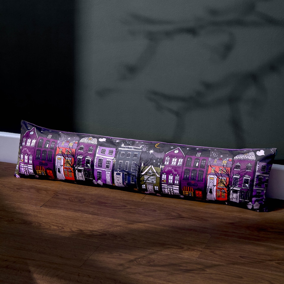 image 1 of Furn Creepy Town Velvet Draught Excluder
