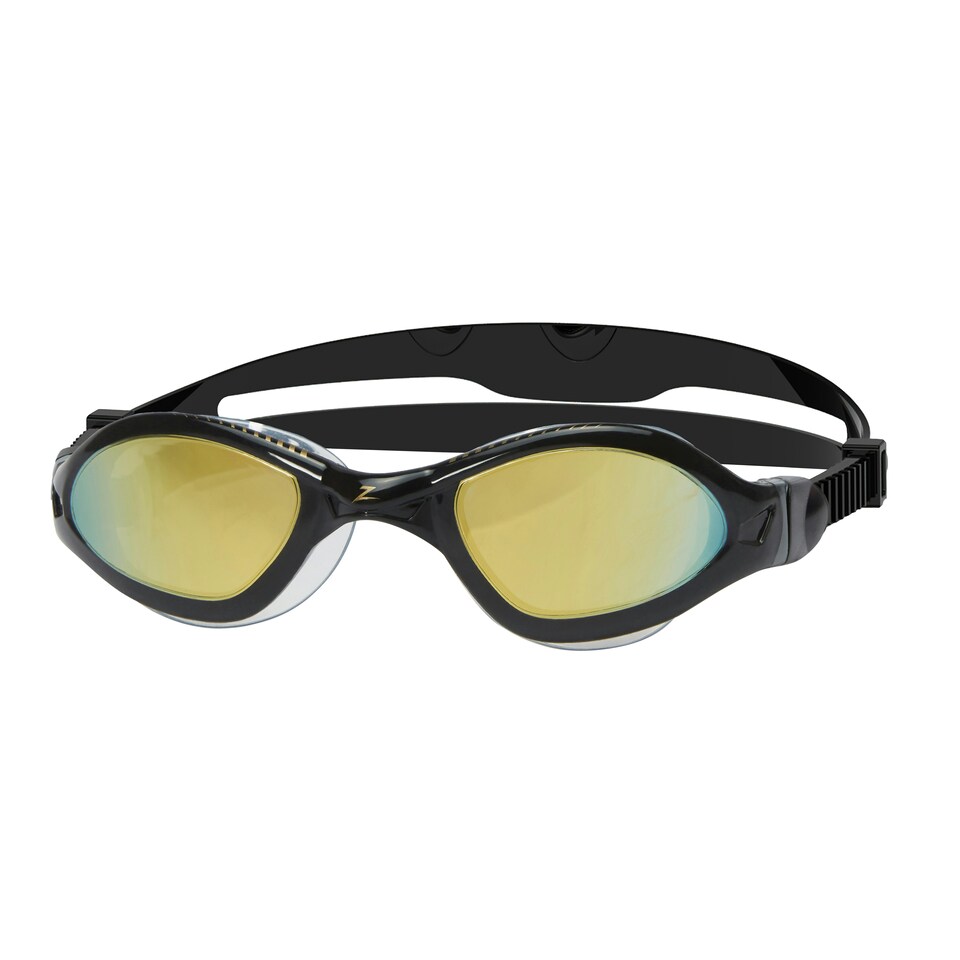 image 1 of Zoggs Tiger LSR+ Liquid Skin Race Mirror Swimming Goggles - Regular Size