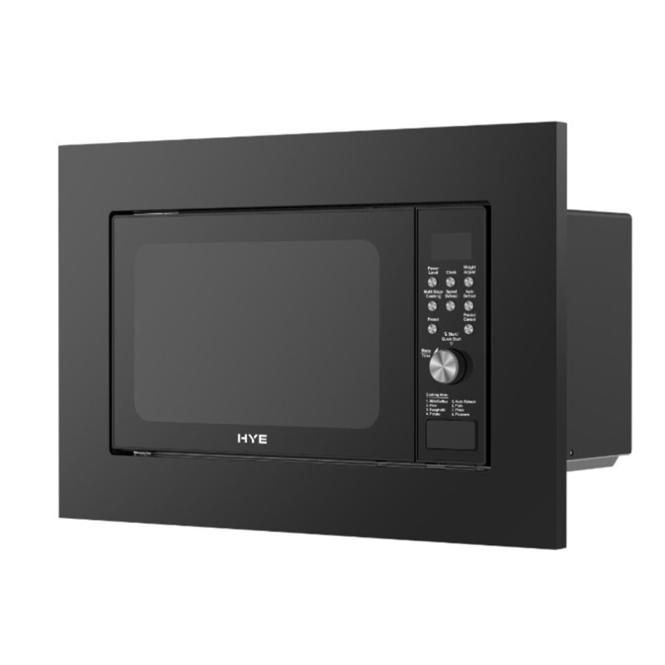 image 1 of HYE 20L 700W Built-In Digital Microwave Oven - Black - SA01BIM207B13