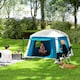 image 2 of Outsunny Inflatable Camping Tent, Easy Setup 2 Man Tent, Brown 