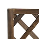 image 8 of Outsunny Flower Stand Plant Shelf Outdoor Pine w/ Trough Planter, Carbonised