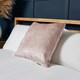 image 1 of BHS Crushed Velvet Cushion, Pink