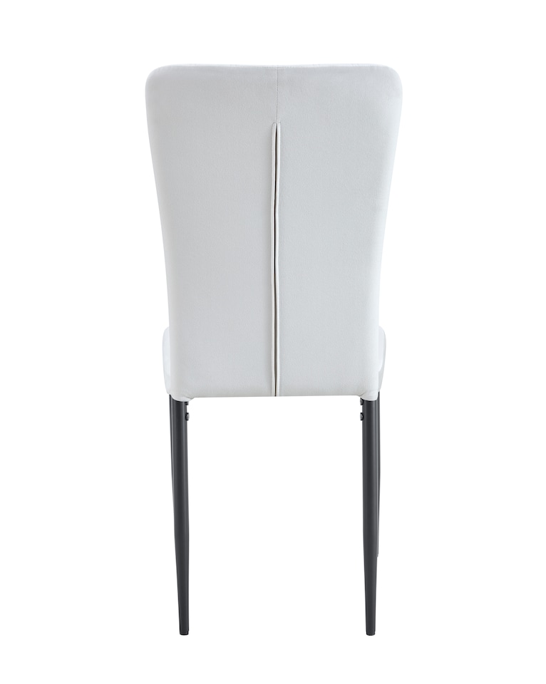 image 1 of MCC Direct Set of 6 Velvet Dining Chairs Upholstered Kitchen Accent Chairs Elle