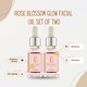 image 2 of 2x Rose Blossom Glow Facial Oil 30ml