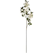Hill Interiors Artificial Spring Orange Flower - White - One Size