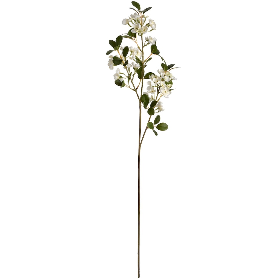 image 1 of Hill Interiors Artificial Spring Orange Flower - White - One Size
