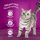 image 3 of 120 x 85g Whiskas 7+ Poultry Feasts Mixed Senior Wet Cat Food Pouches in Jelly 3 x 40pk