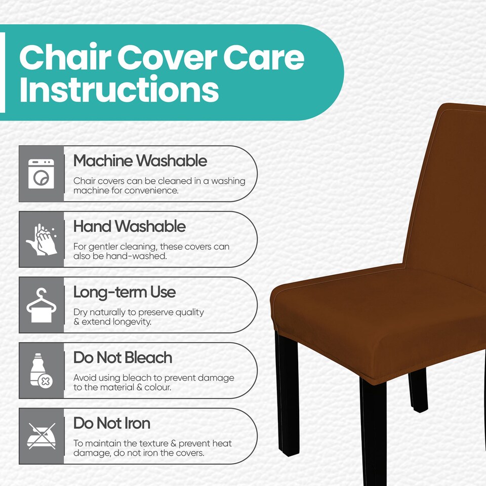 image 1 of Velvet Dining Chair Covers, Spandex High-Back Chair Slipcovers - 220GSM