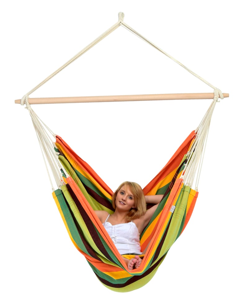 image 1 of Brasil Gigante Esmeralda Hanging Chair | Multi | Esmeralda