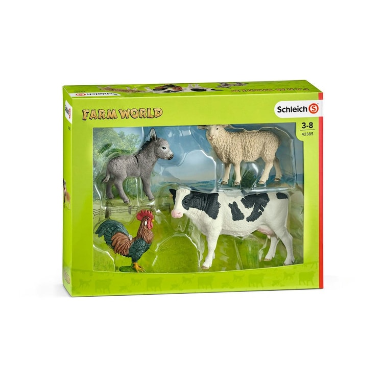 Schleich Farm World Starter Toy Figures Set