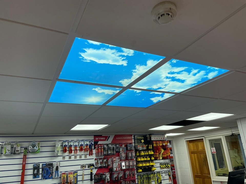 image 1 of SKY Cloud LED Panel 3D version, 60x60cms, 40W (4 pcs set)